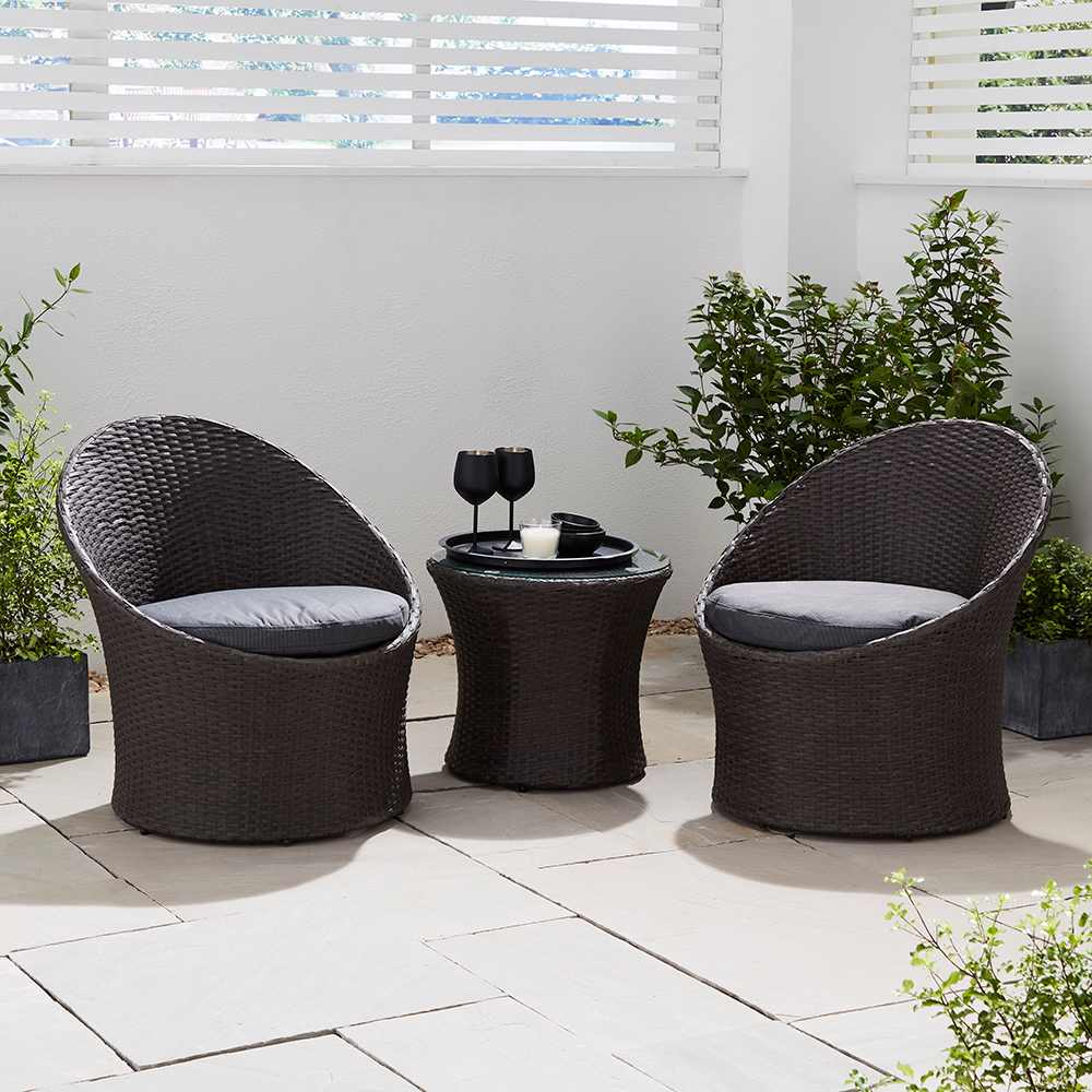 Egg patio set best sale