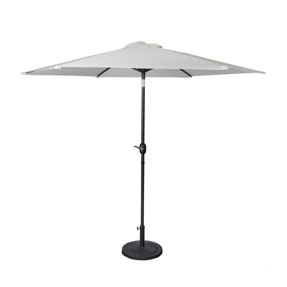 2.7m Garden Parasol | Crank & Tilt | Leisure | Trueshopping